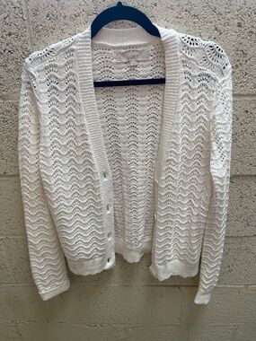 Loft Crochet Cardigan